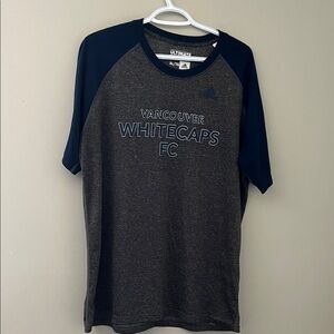 Adidas Vancouver Whitecaps FC Ultimate Tee Gray Blue XL